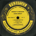 Hank Mobley : Mobley's Message (LP, Album, Mono, Ltd, RE, RP, 180)