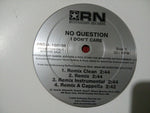 No Question : I Don't Care (12", Promo)