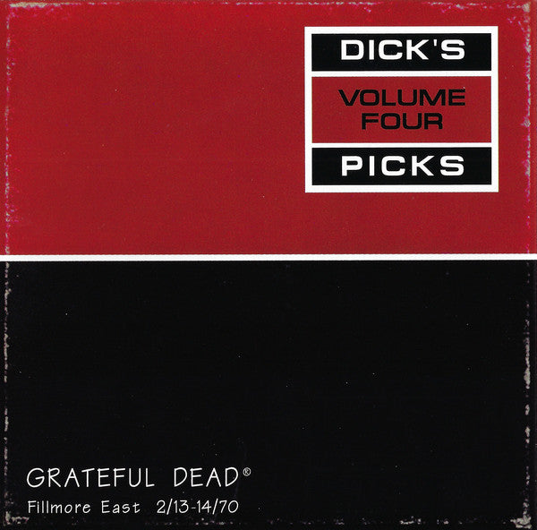 Grateful Dead* : Dick's Picks Volume Four: Fillmore East 2/13-14/70 (3xCD, Album, RM)