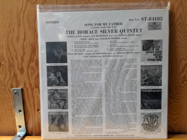 The Horace Silver Quintet : Song For My Father (Cantiga Para Meu Pai) (2x12", Album, Ltd, Num, RE, Gat)