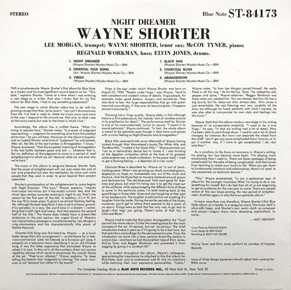 Wayne Shorter : Night Dreamer (2x12", Album, Ltd, Num, RE, Gat)