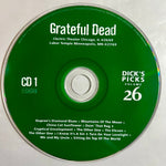 Grateful Dead* : Dick's Picks Twenty Six: Electric Theater, Chicago, IL - April 26 1969; Labor Temple, Minneapolis, MN - April 27 1969 (2xHDCD, Album)