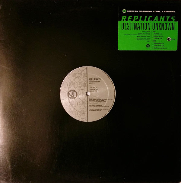 Replicants : Destination Unknown (12", Promo)