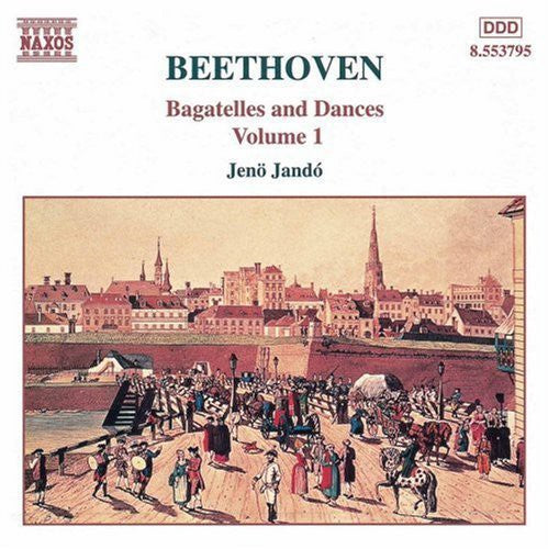 the album cover for JenÅ‘ Jandó - Bagatelles & Dances 1