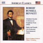 the album cover for William Stromberg - Abraham Lincoln: Likeness in Symphony