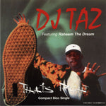 DJ Taz (3) Featuring Raheem The Dream : That's Right (CD, Single)