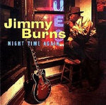 the album cover for Jimmy Burns - Night Time Again