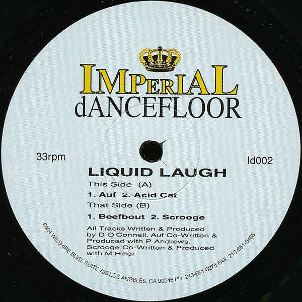 Liquid Laugh : Liquid Laugh (12")