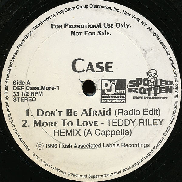 Case : More To Love (12", Promo)