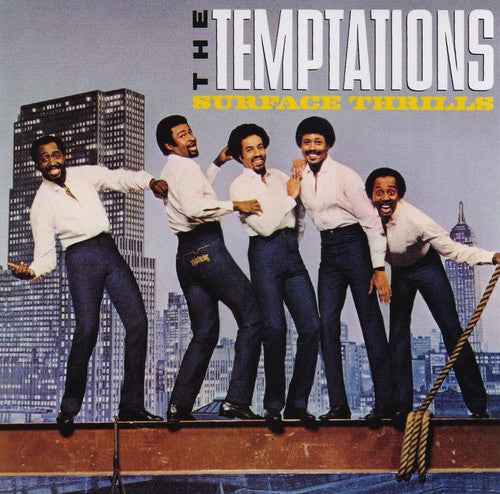 the album cover for The Temptations - Surface Thrills