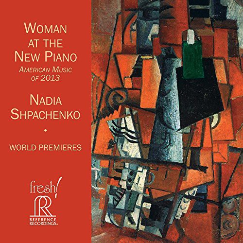 the album cover for Nadia Shpachenko - Woman at the New Piano