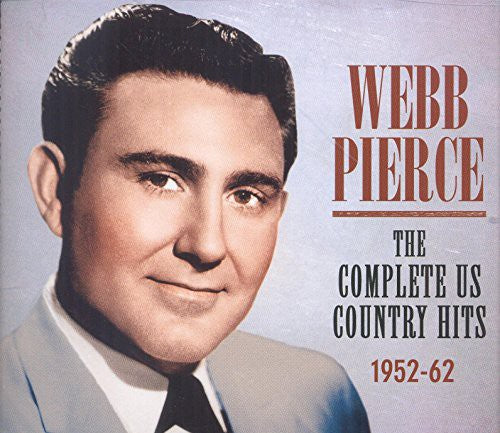 the album cover for Webb Pierce - Pierce, Webb : Complete Us Country Hits 1952-62