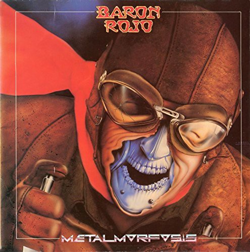 the album cover for Baron Rojo - Metalmorfosis