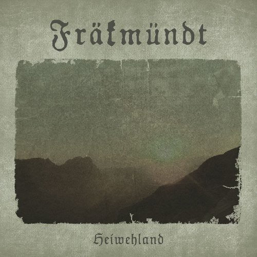 the album cover for Frakmundt - Heiwehland