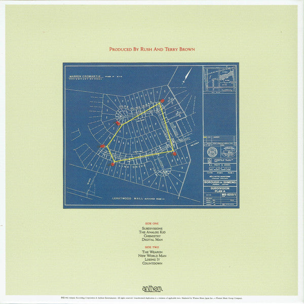 Rush : Signals (CD, Album, RE, RM, SHM)