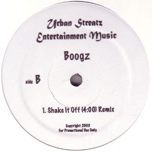 Boogz (2) : You Ain't Hood / Shake It Off (12", Promo)