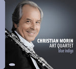 the album cover for Christian Morin - Blue Indigo