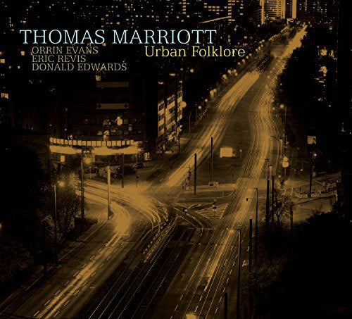 the album cover for Thomas Marriott - Urban Folklore