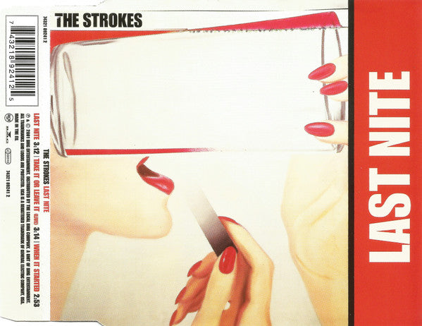 The Strokes : Last Nite (CD, Single)