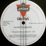 Grotus : Hand To Mouth (12", Promo)
