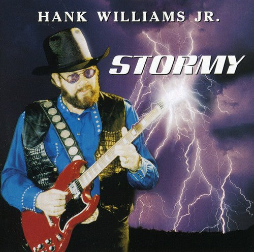 the album cover for Hank Williams Jr. - Stormy