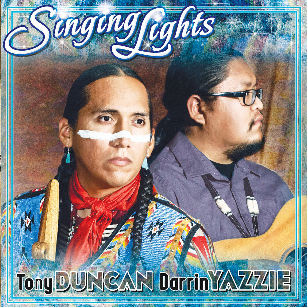 the album cover for Tony Duncan / Yazzie,Darrin - Singing Lights