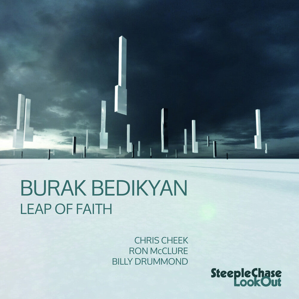 the album cover for Burak Bedikyan - Leap of Faith