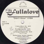 E.G. Fullalove : Didn't I Know (12")