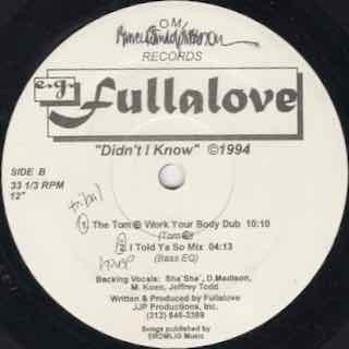 E.G. Fullalove : Didn't I Know (12")