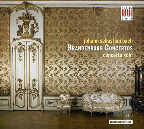 the album cover for Concerto Koln - Brandenburg Cons 1-6