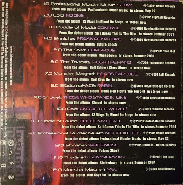 Various : The Hard Drive (CD, Comp, Promo, Alt)