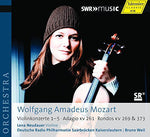the album cover for Mozart / Neudauer / Deutsche Radio Phil - VLN Cons 1-5 & Other Works for Orch