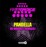 the album cover for Pandella - No Worries (Remixes)