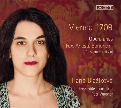 the album cover for Blazikova / Wagner - Vienna 1709