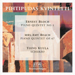 the album cover for Amy Beach / Bloch / Kuula - Piano Quintet Opus 67