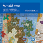 the album cover for Meyer - Piano Sons 1-7 / Quasi Una Fantasia 104