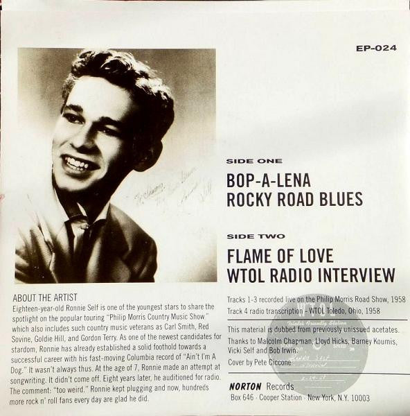 Ronnie Self : Mr. Frantic (7", EP)