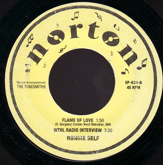 Ronnie Self : Mr. Frantic (7", EP)