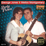 the album cover for George Jones / Montgomery,Melba - Party Pickin