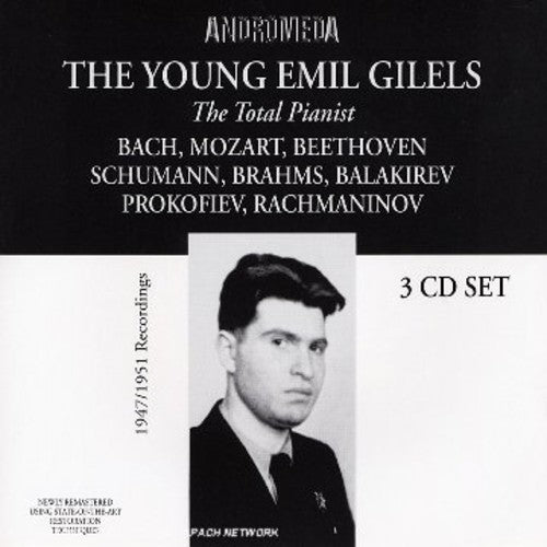 the album cover for Beethoven / Brahms / Mozart - Emil Gilels-Rec 1947-51