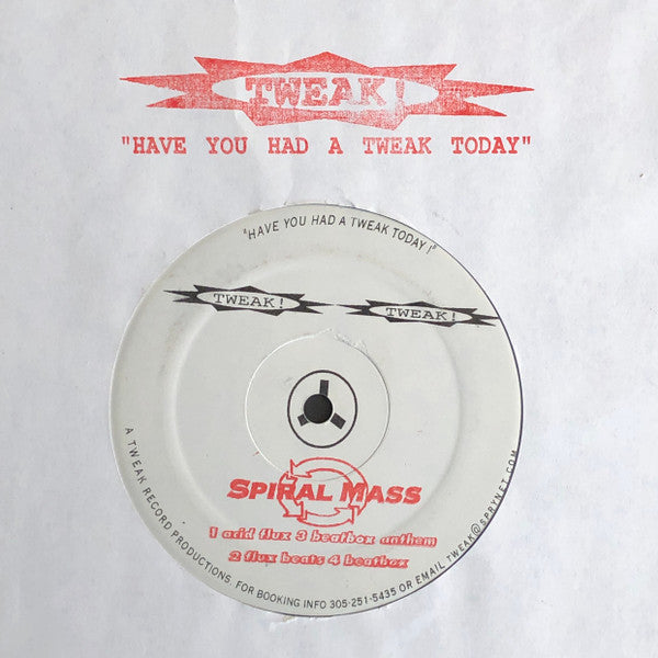 Spiral Mass : Acid Flux / Beatbox Anthem (12", Promo, Cle)