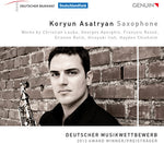 the album cover for Lauba / Aperghis / Rosse / Asatryan / Pavone - Koryun Asatryan-Saxophone