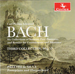 the album cover for Bach / Preethi De Silva - Six Collections of Sons Free Fantasias & Rondos