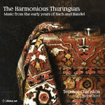 the album cover for Bach / Fischer / Handel / Charlston - Harmonious Thuringian