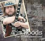 the album cover for Tim Woods - Blues Sessions
