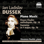 the album cover for Dussek / Paolini - Pno Music