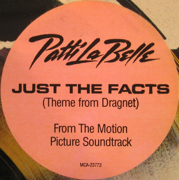 Patti LaBelle : Just The Facts (12", Single)