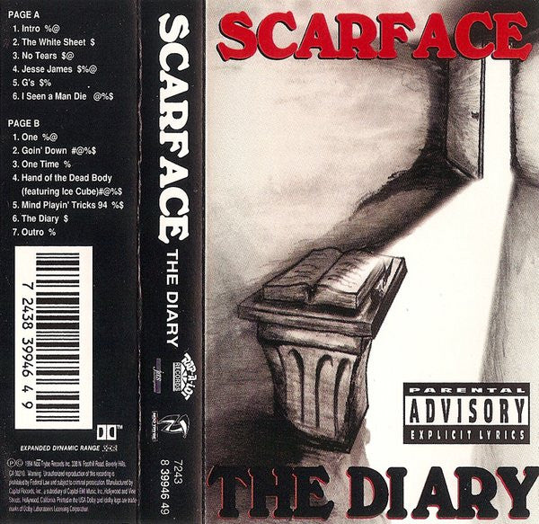 Scarface (3) : The Diary (Cass, Album)