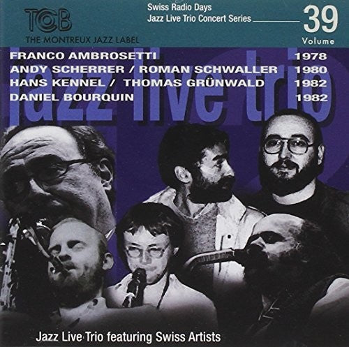 the album cover for Franco Ambrosini - Srd 39-Jazz Live Trio With Guests (Spa)