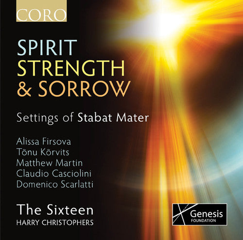 the album cover for The Sixteen - Spirit Strength & Sorrow